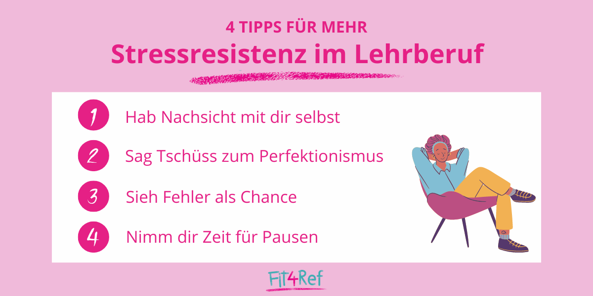 4 Tipps für mehr Stressresistenz im Lehrberuf